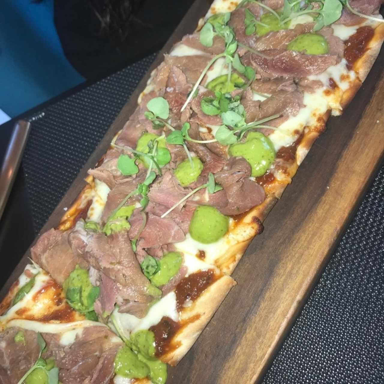 Pizzeta de Carpaccio