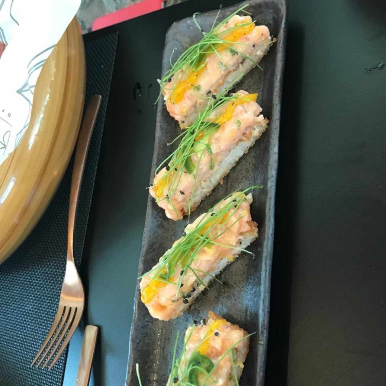 Salmon Crispy Rice