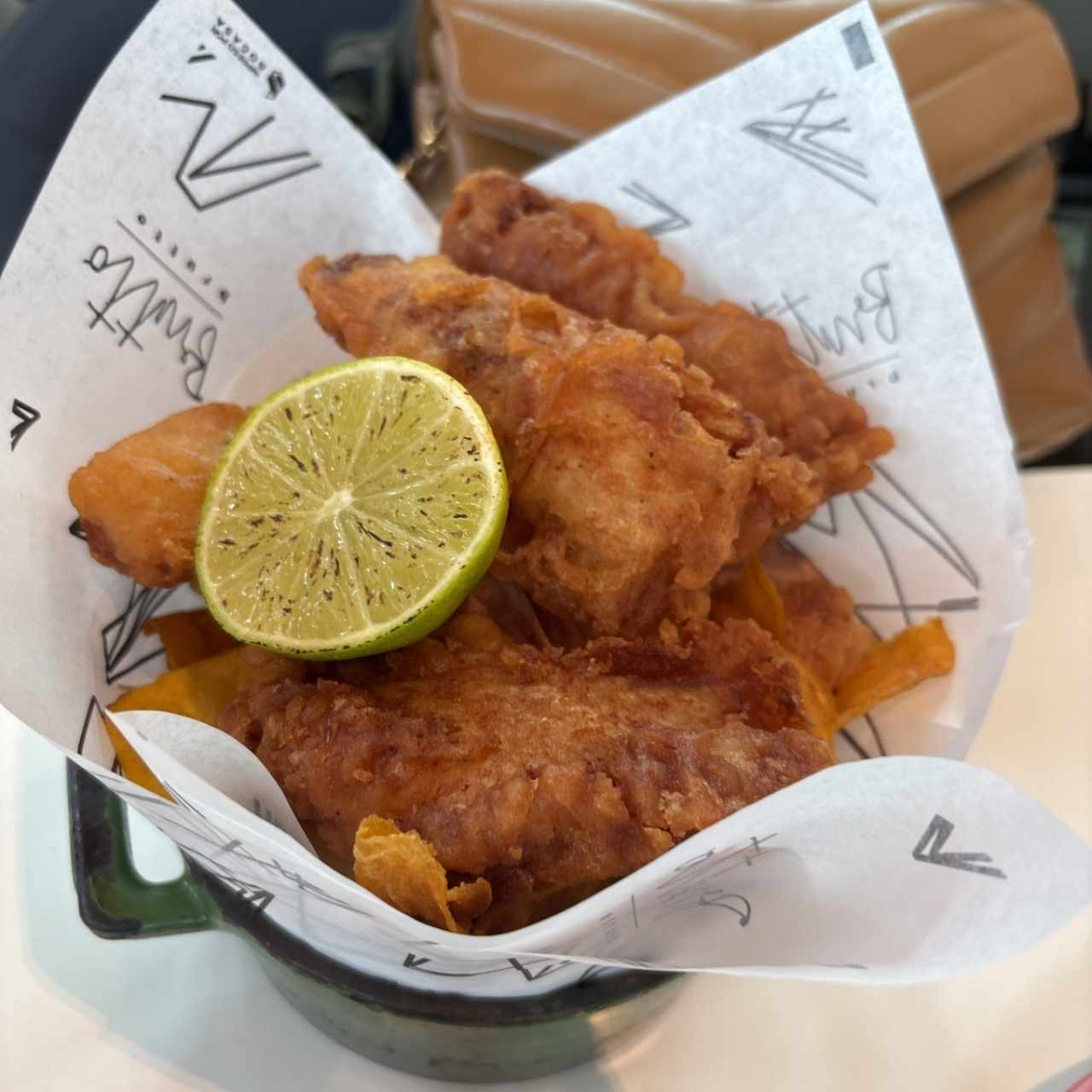 FISH, CHIPS AND MORE CHIPS
