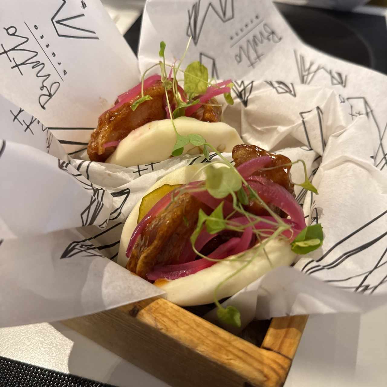 Small Eats - PORKBELLY BUNS