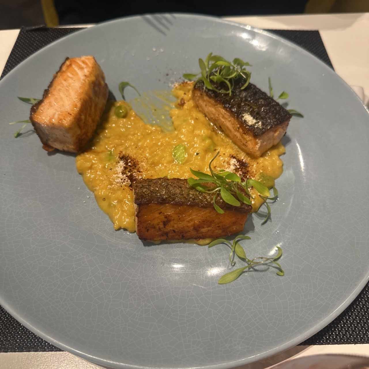 KING SALMON & CORN RISOTTO