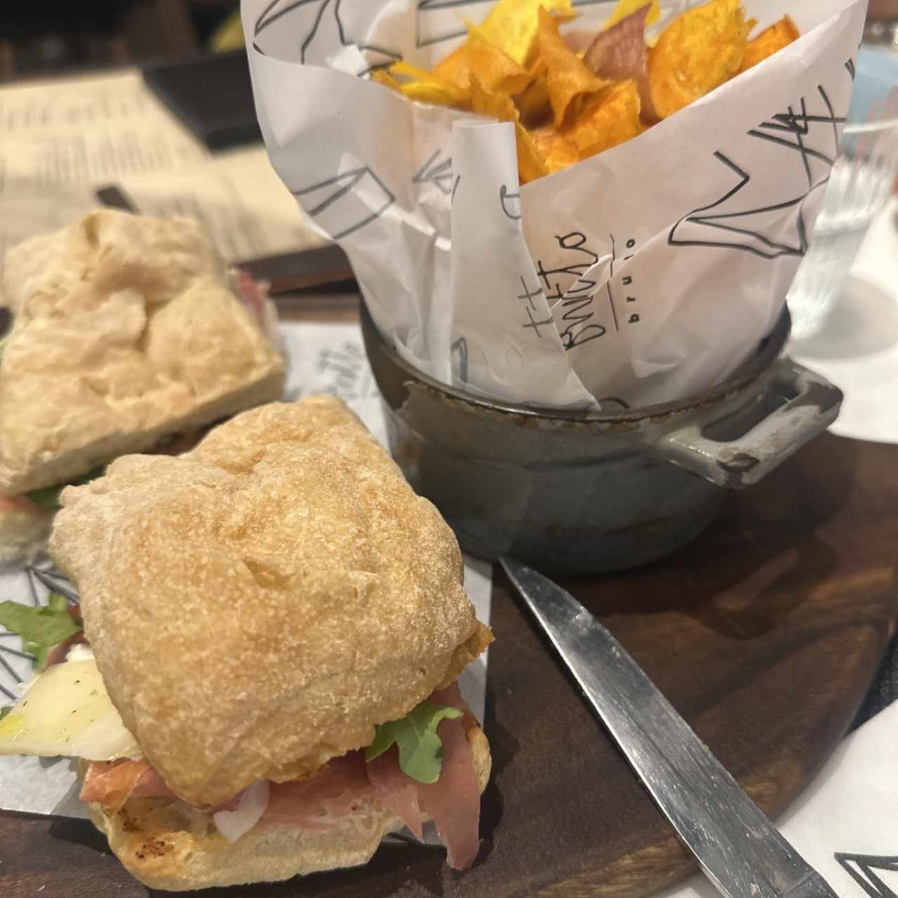 Panini - PANINO DE PROSCIUTTO