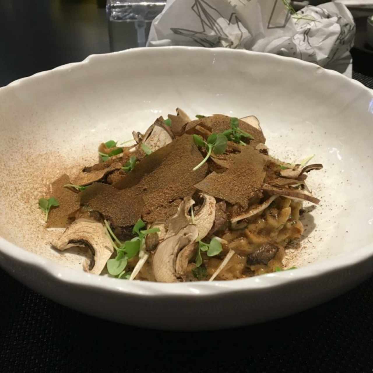 Rissotto de Hongos.