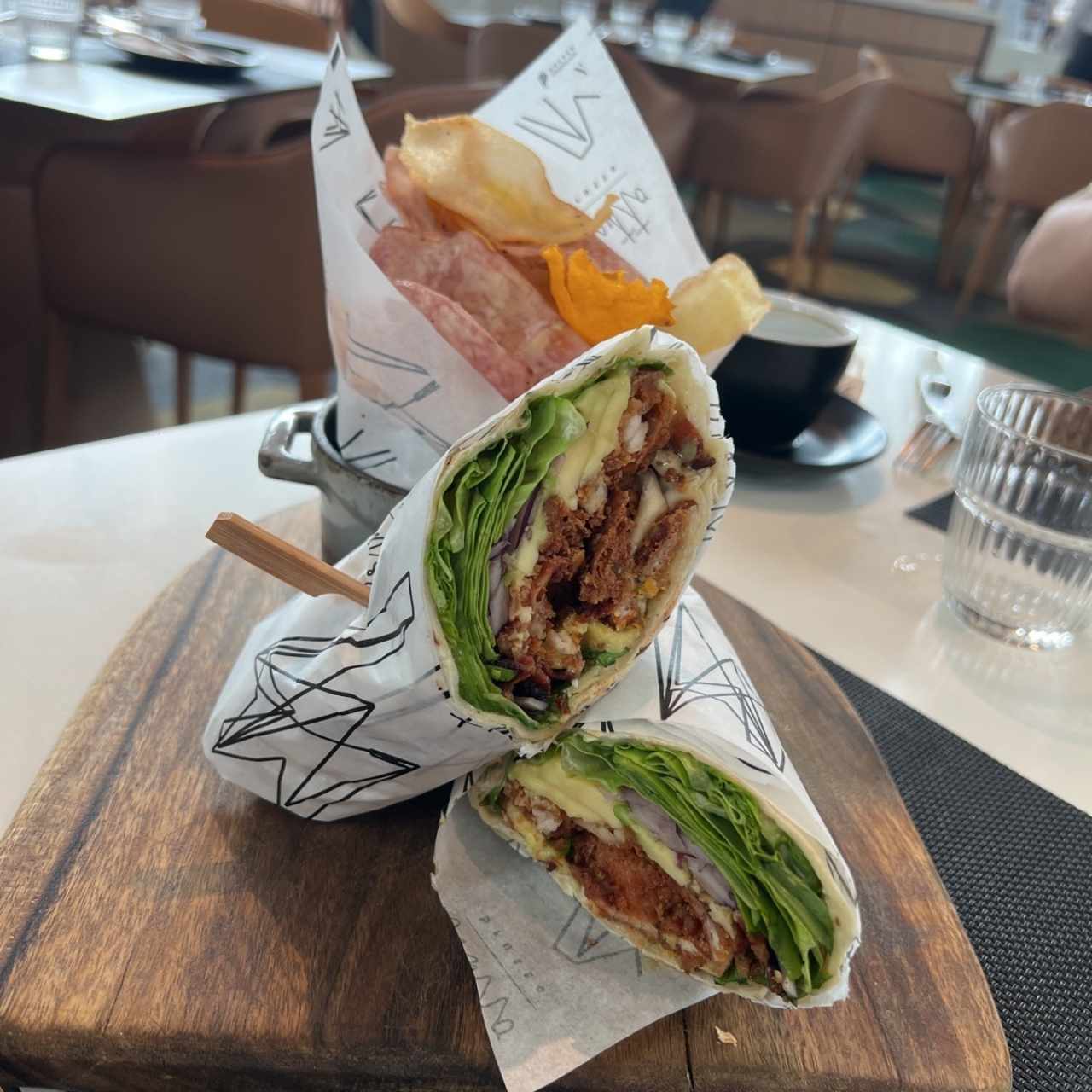 Panini - CHICKEN BLT WRAP