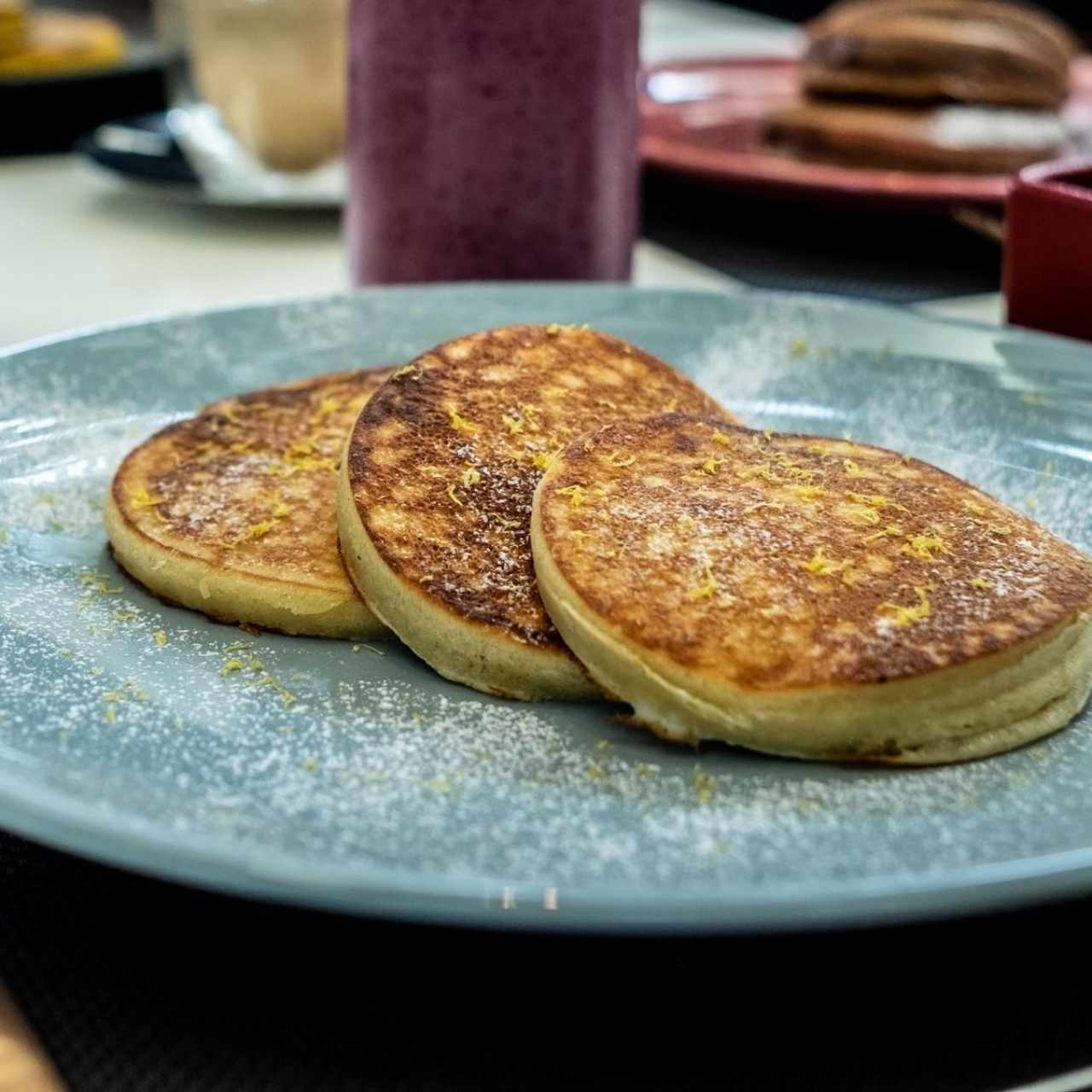 PANCAKES DE CARROT CAKE