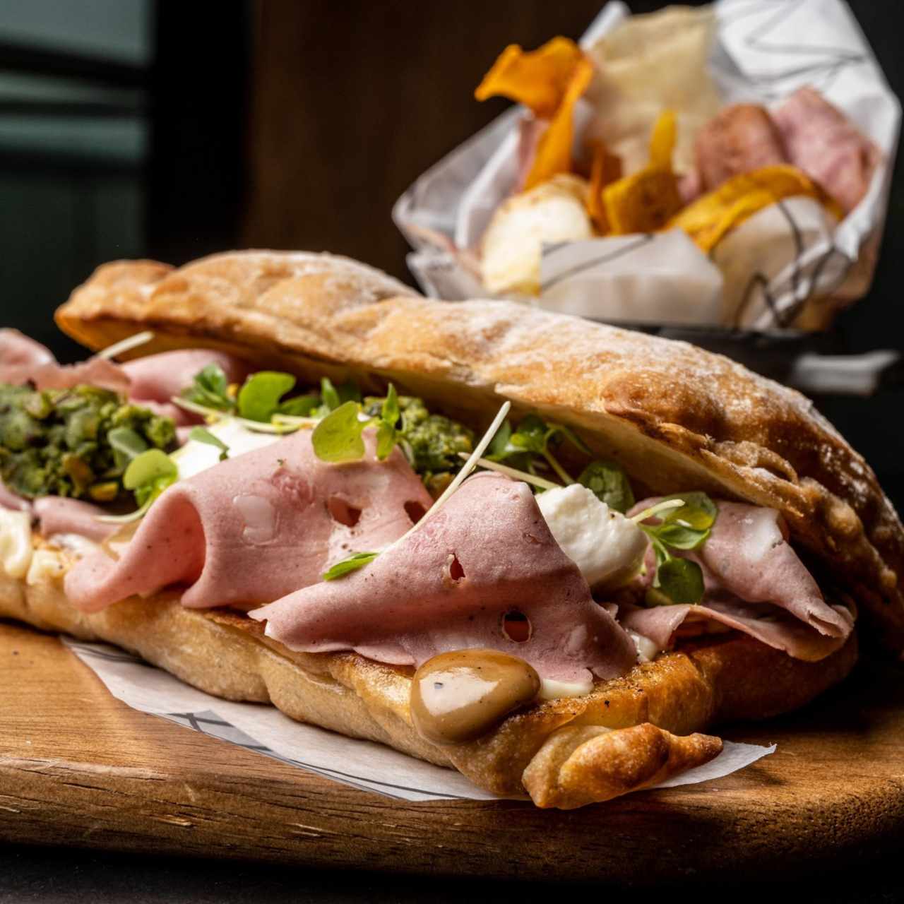 Panino de Mortadela