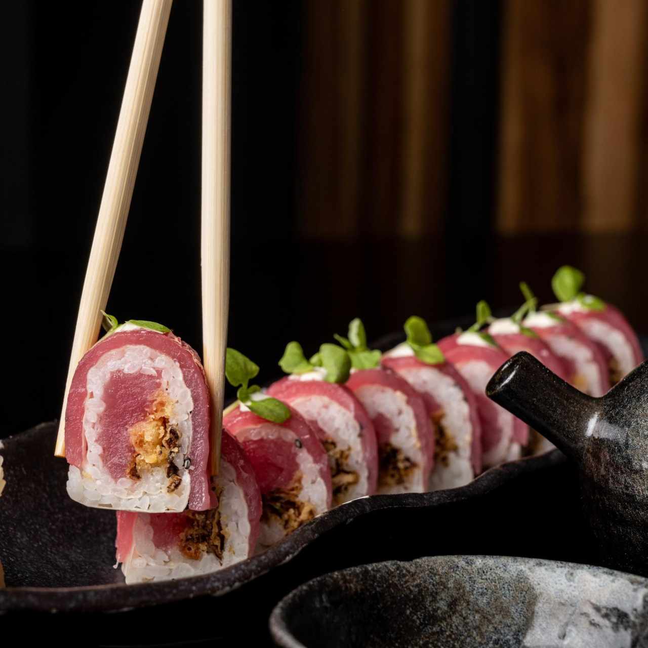 ATP (Azahar Tuna Pizza) Roll