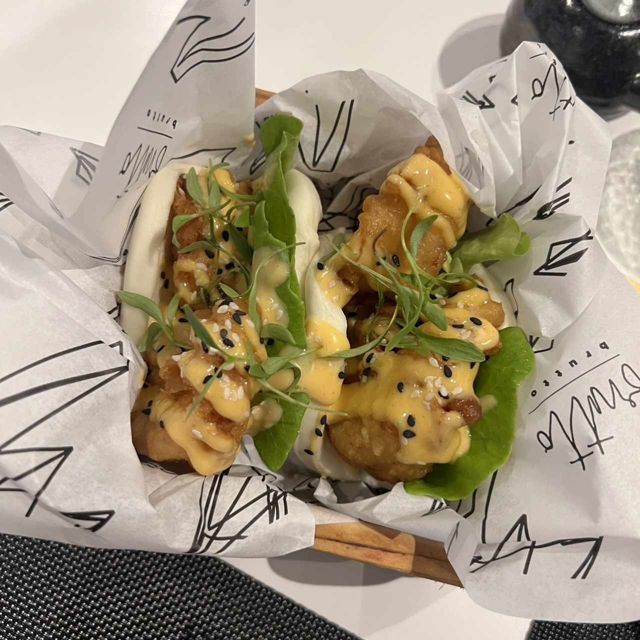 DON CRISPY SHRIMP BUNS