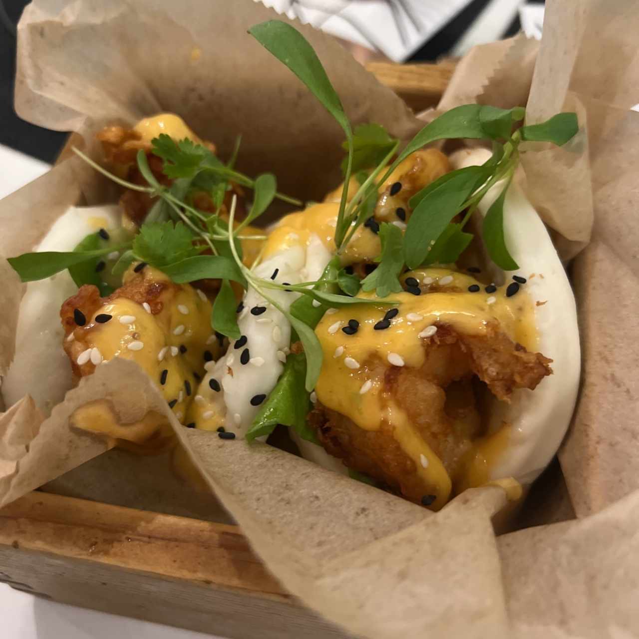 DON CRISPY SHRIMP BUNS