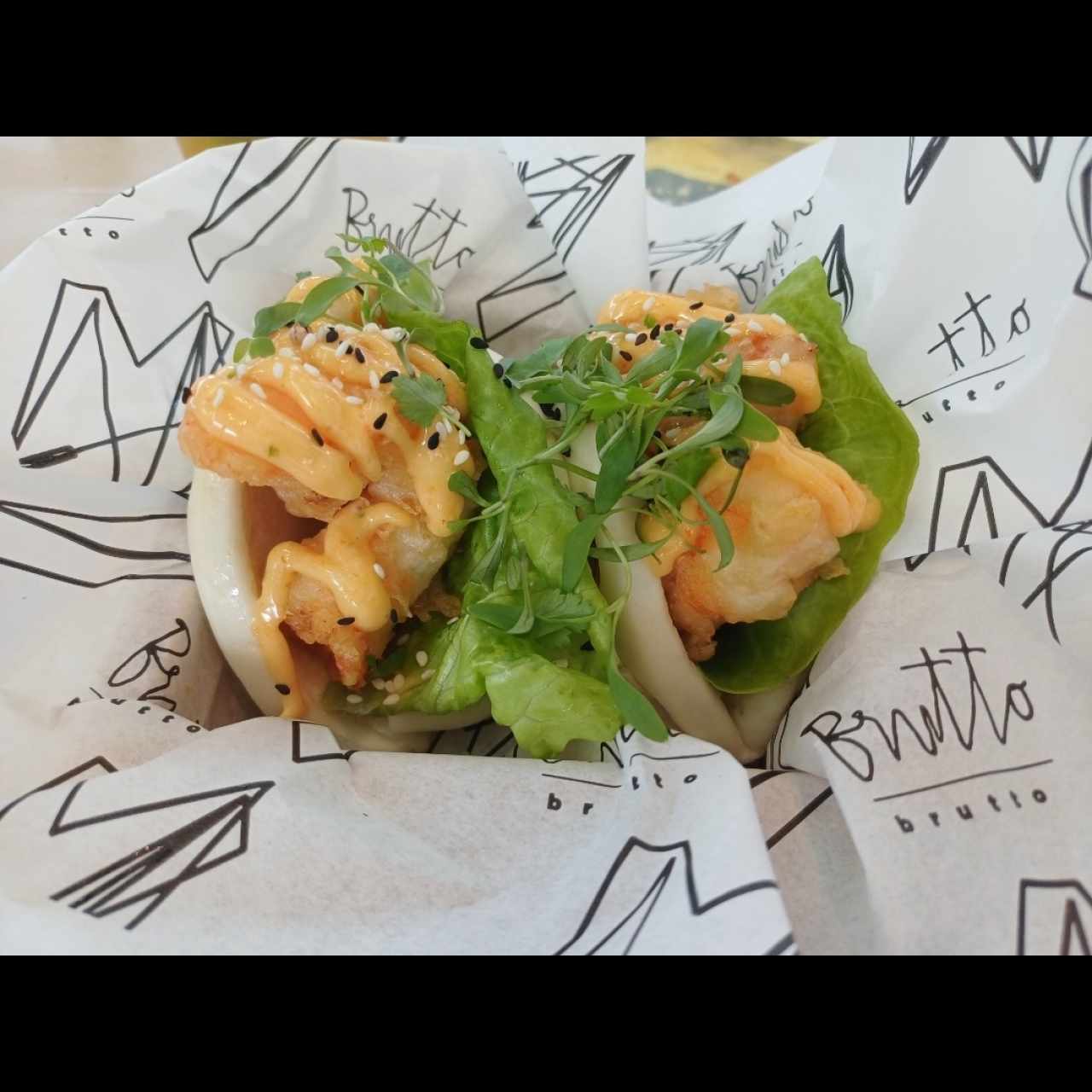 DON CRISPY SHRIMP BUNS