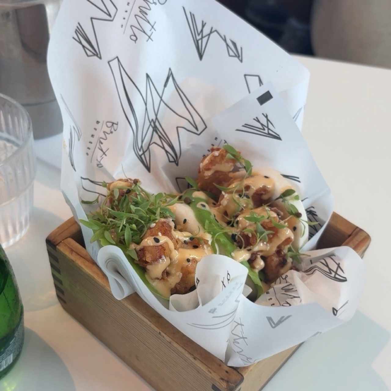 DON CRISPY SHRIMP BUNS