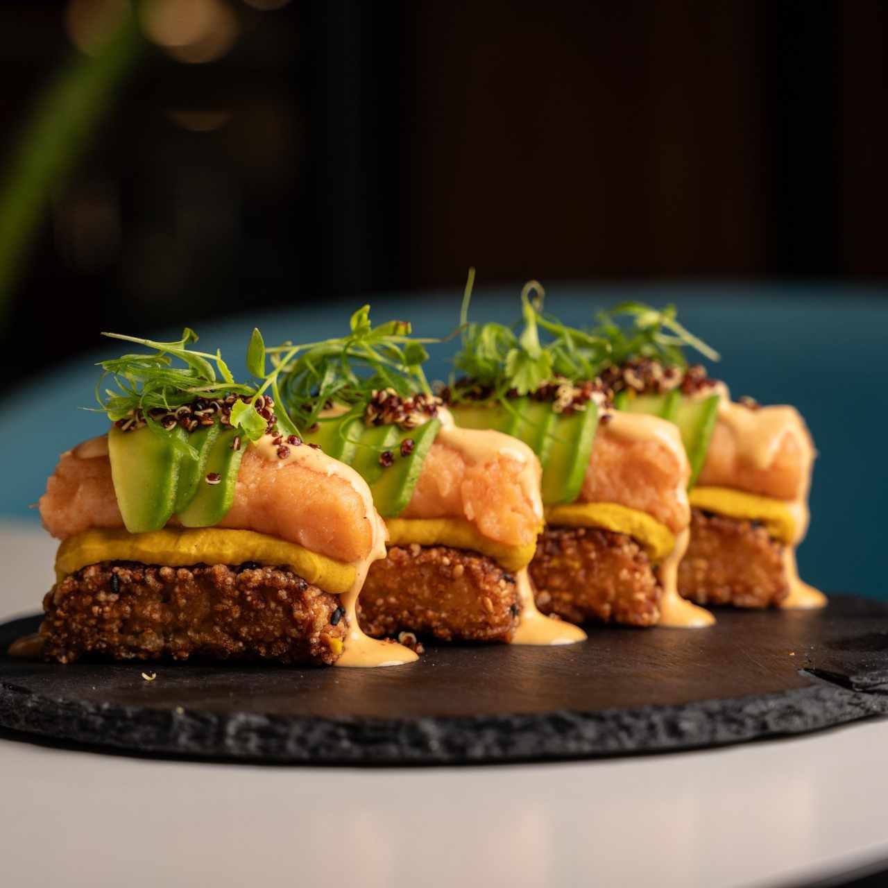 SAKE CRISPY RICE