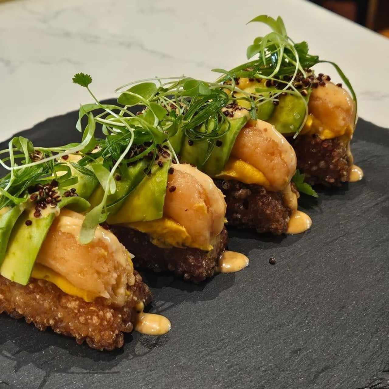 Saque Crispy Rice