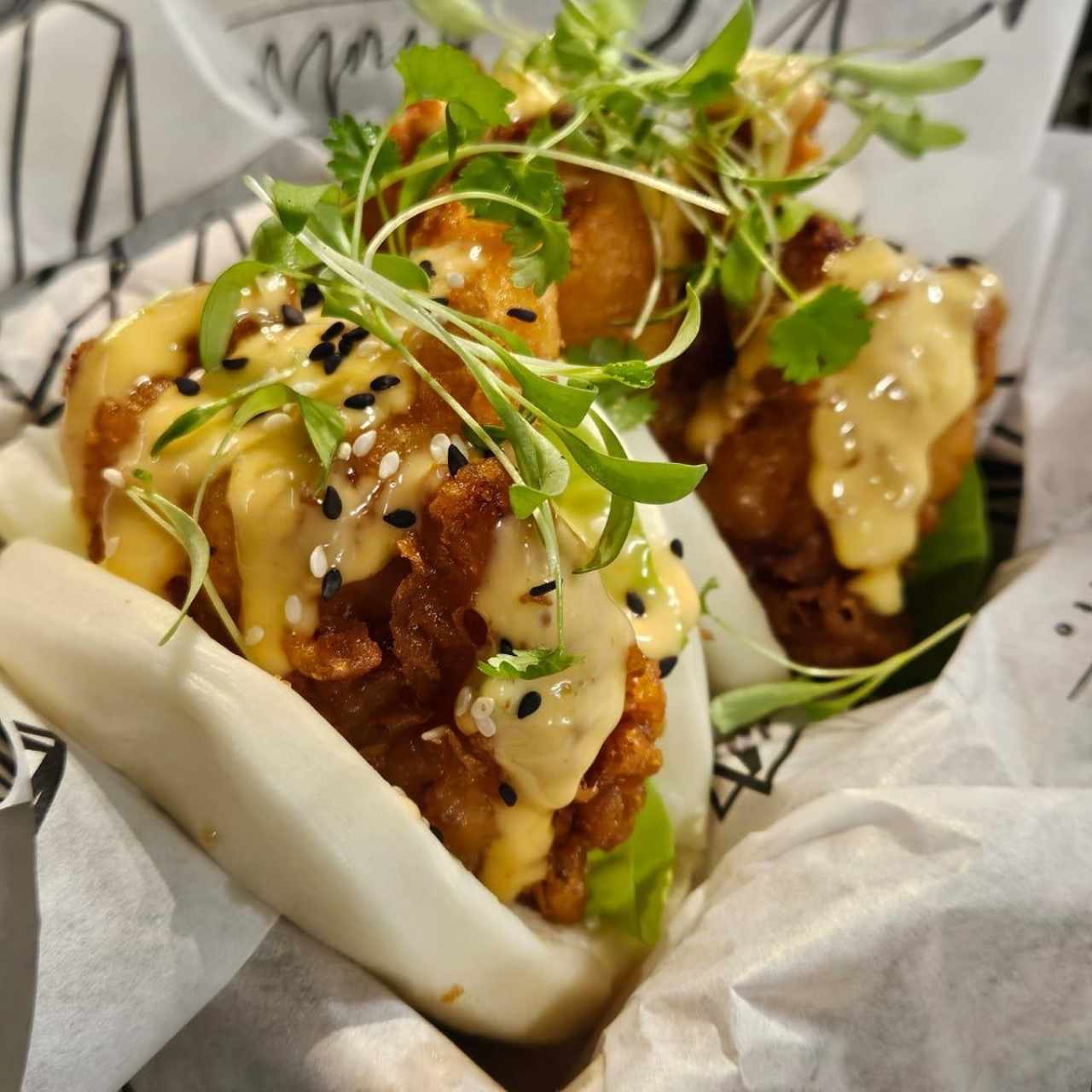 Don Crispy Shrimp Buns