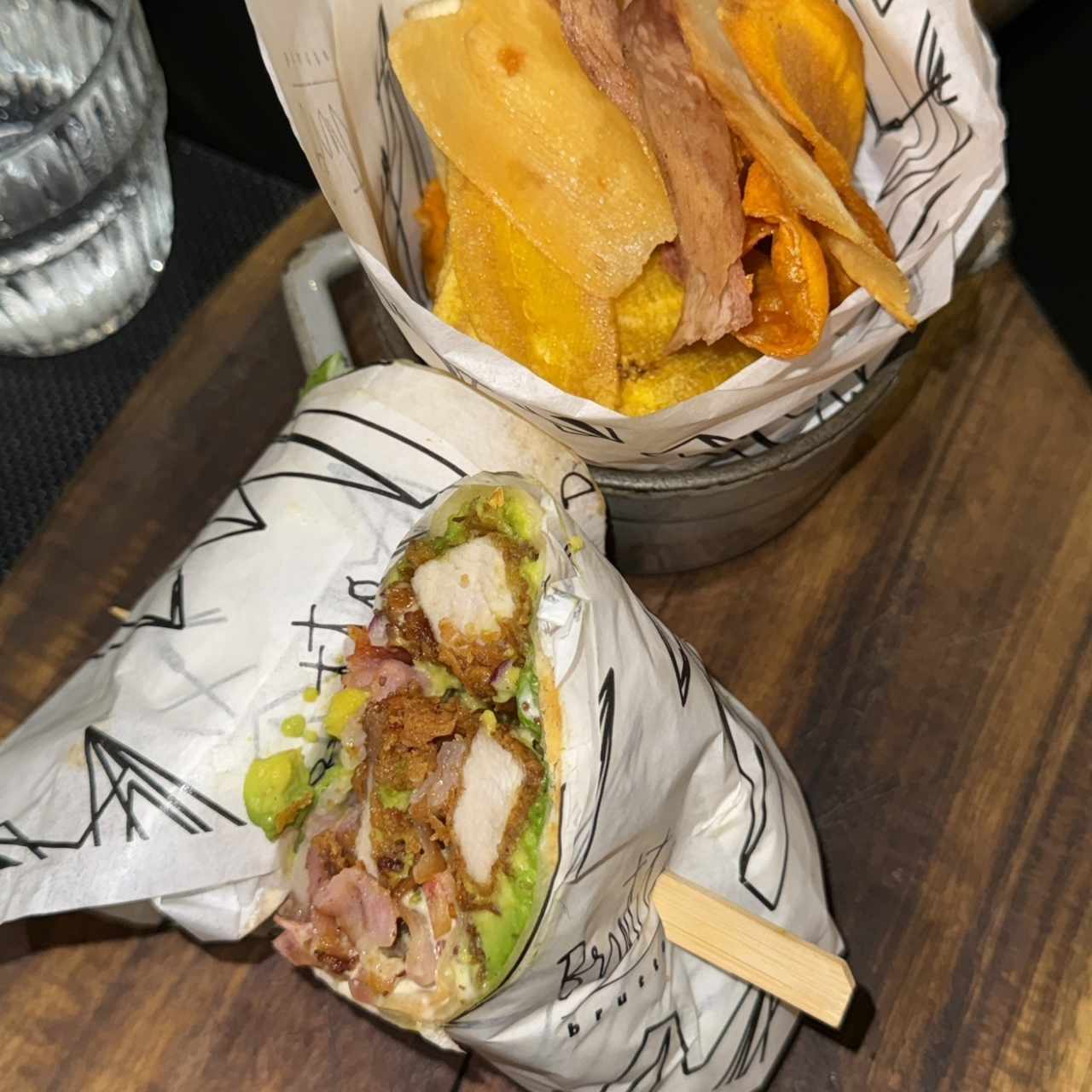 Panini - CHICKEN BLT WRAP