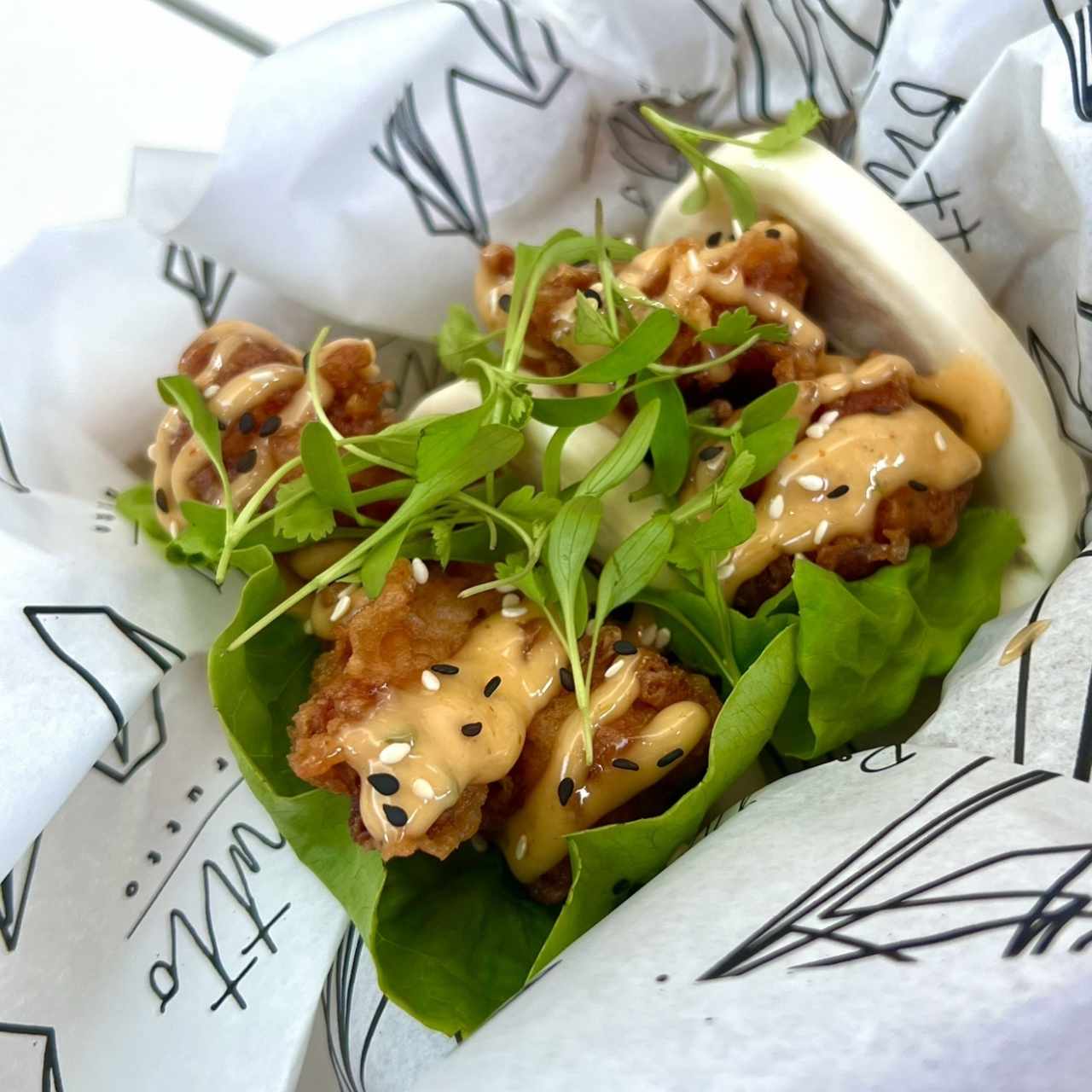 DON CRISPY SHRIMP BUNS