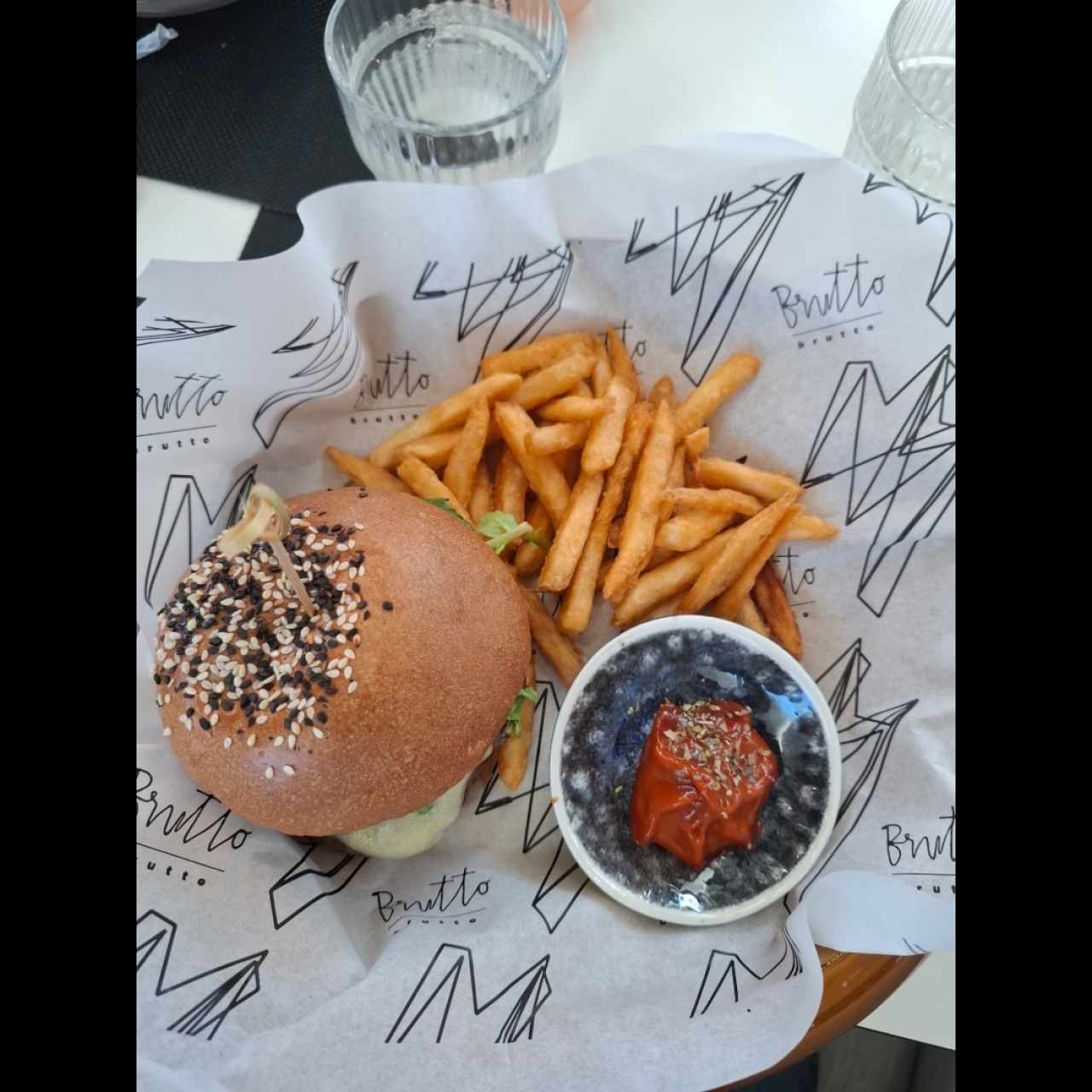 hamburguesa de angus
