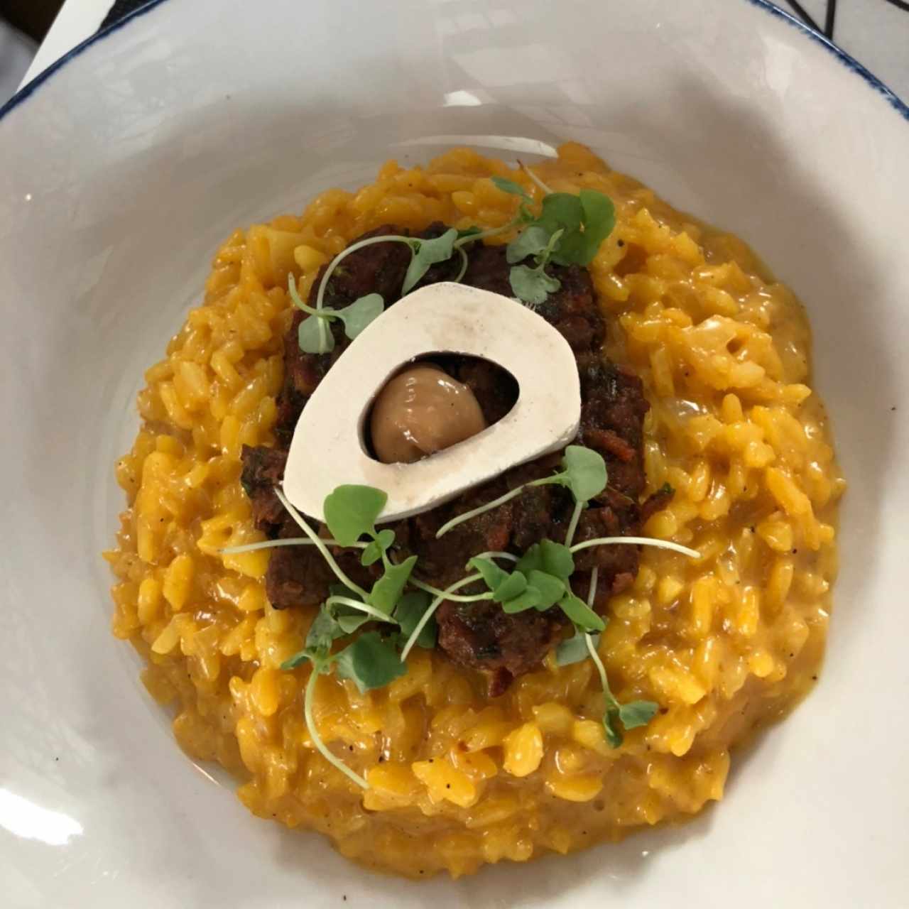 Rissotto de osobuco