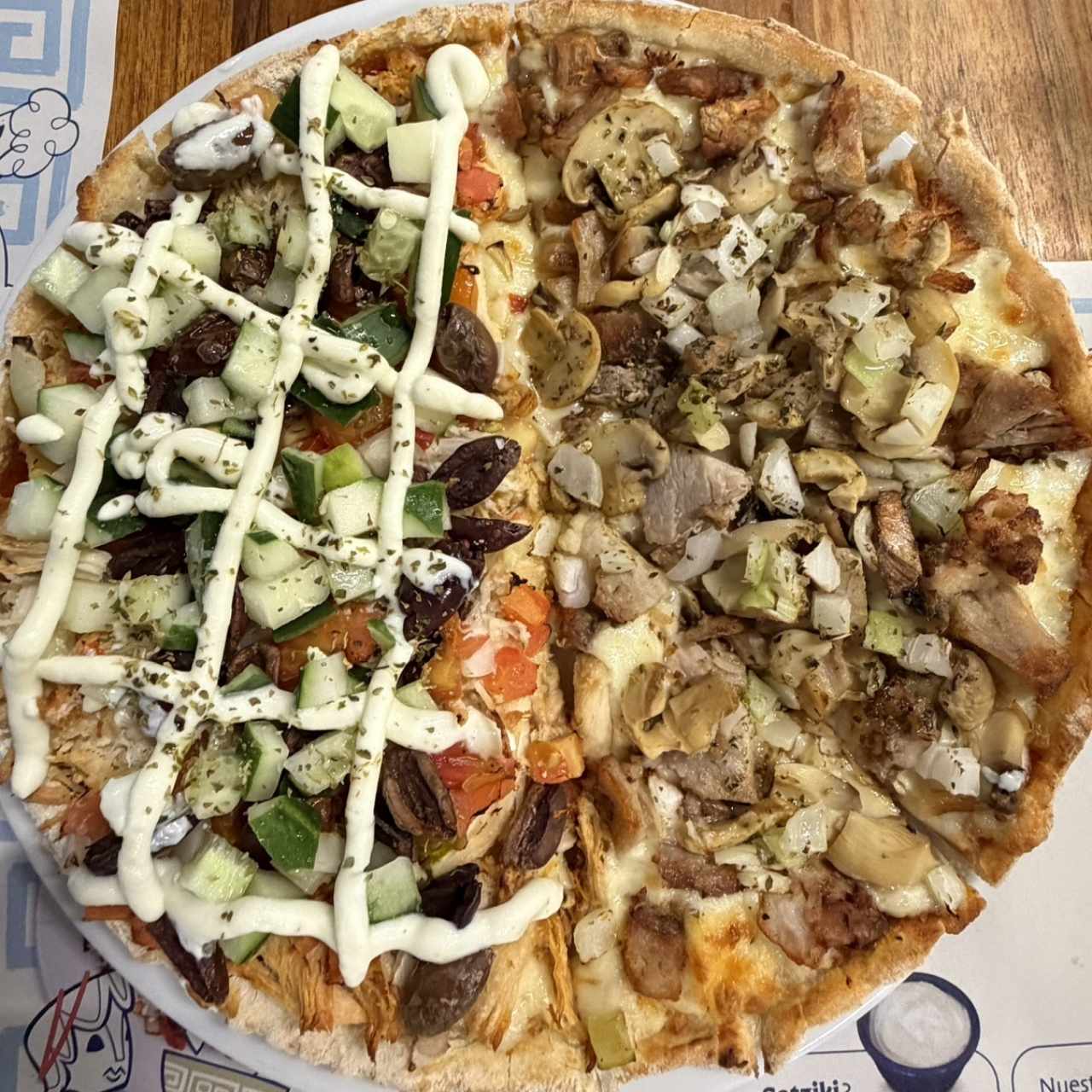 Ladopizza + Pernil
