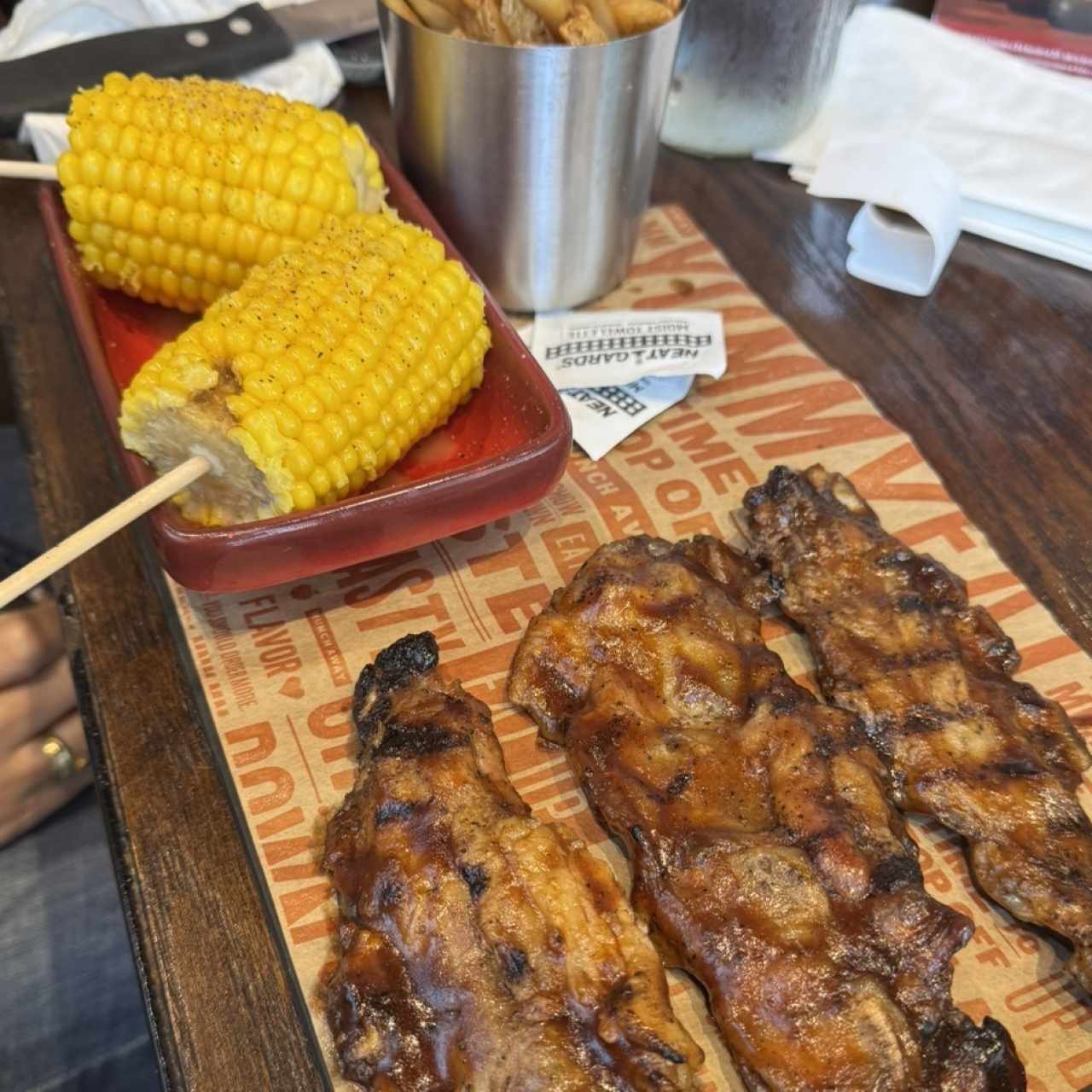 Half Applebees Riblets Platter
