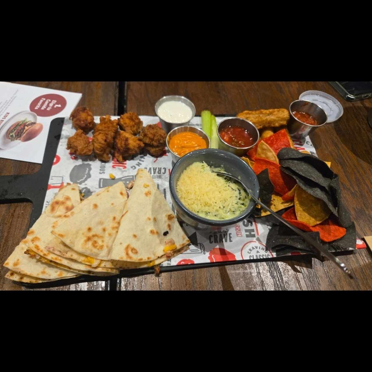 Entradas - Appetizer Sampler
