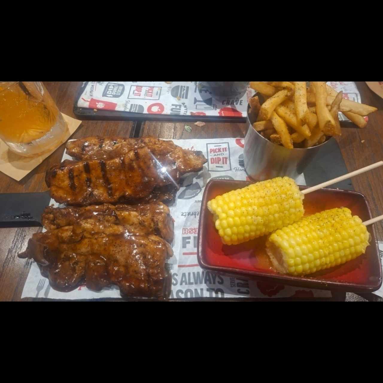 Applebee's Riblets Platter