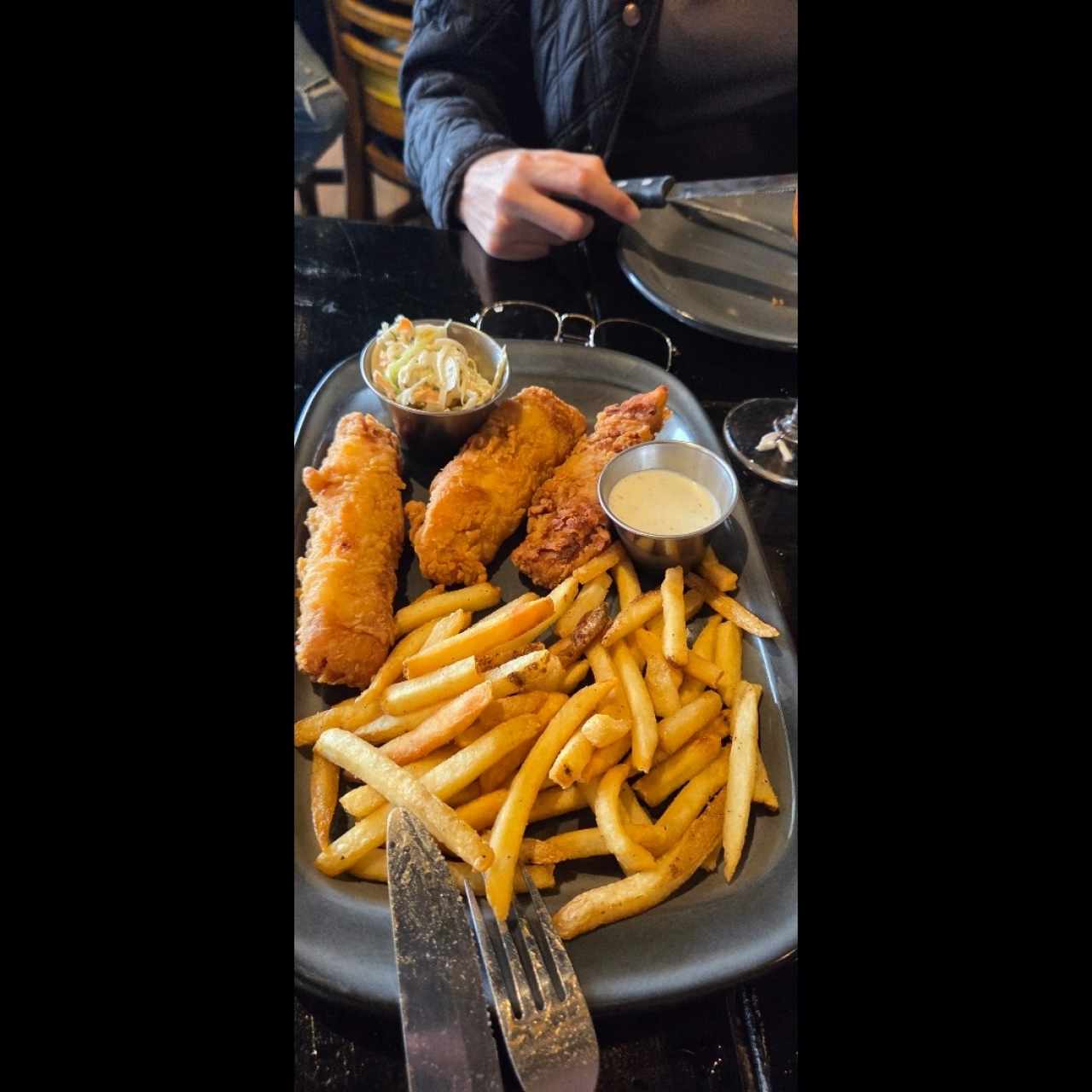 Fish and chips