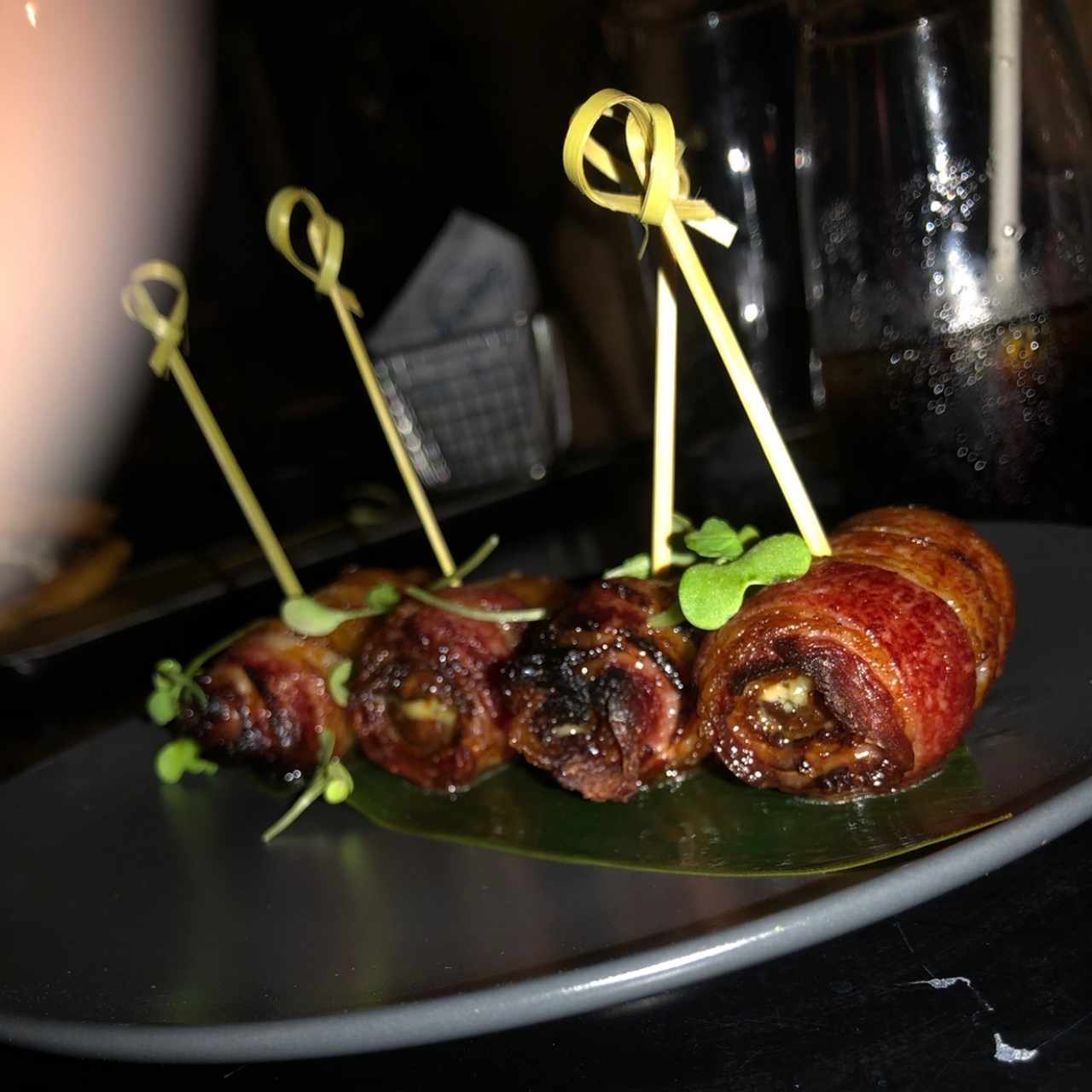 BAR BITES - Bacon Wraped Dates