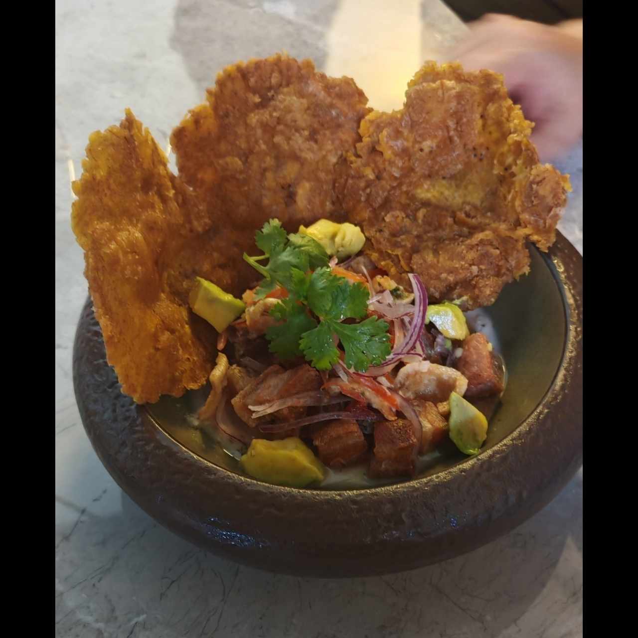 Small Plates - CEVICHE PORK BELLY