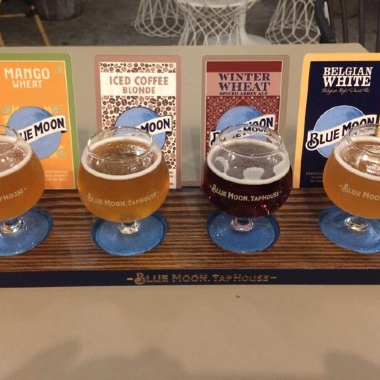 Degustación de blue moon