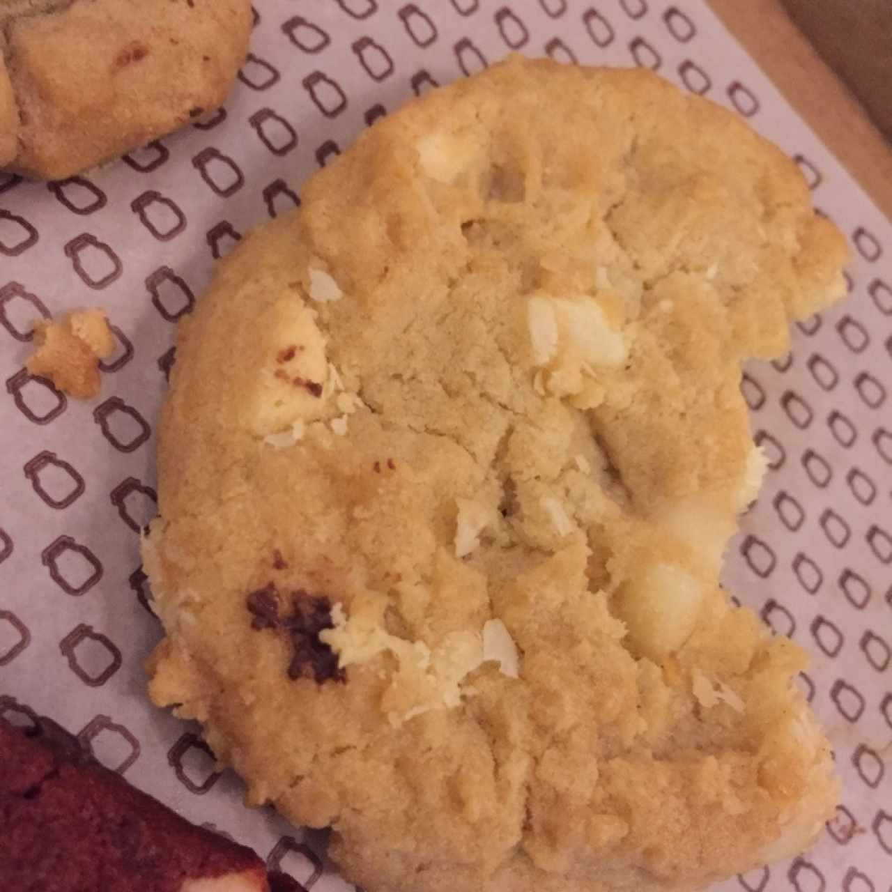 macadamia con chocolate blanco