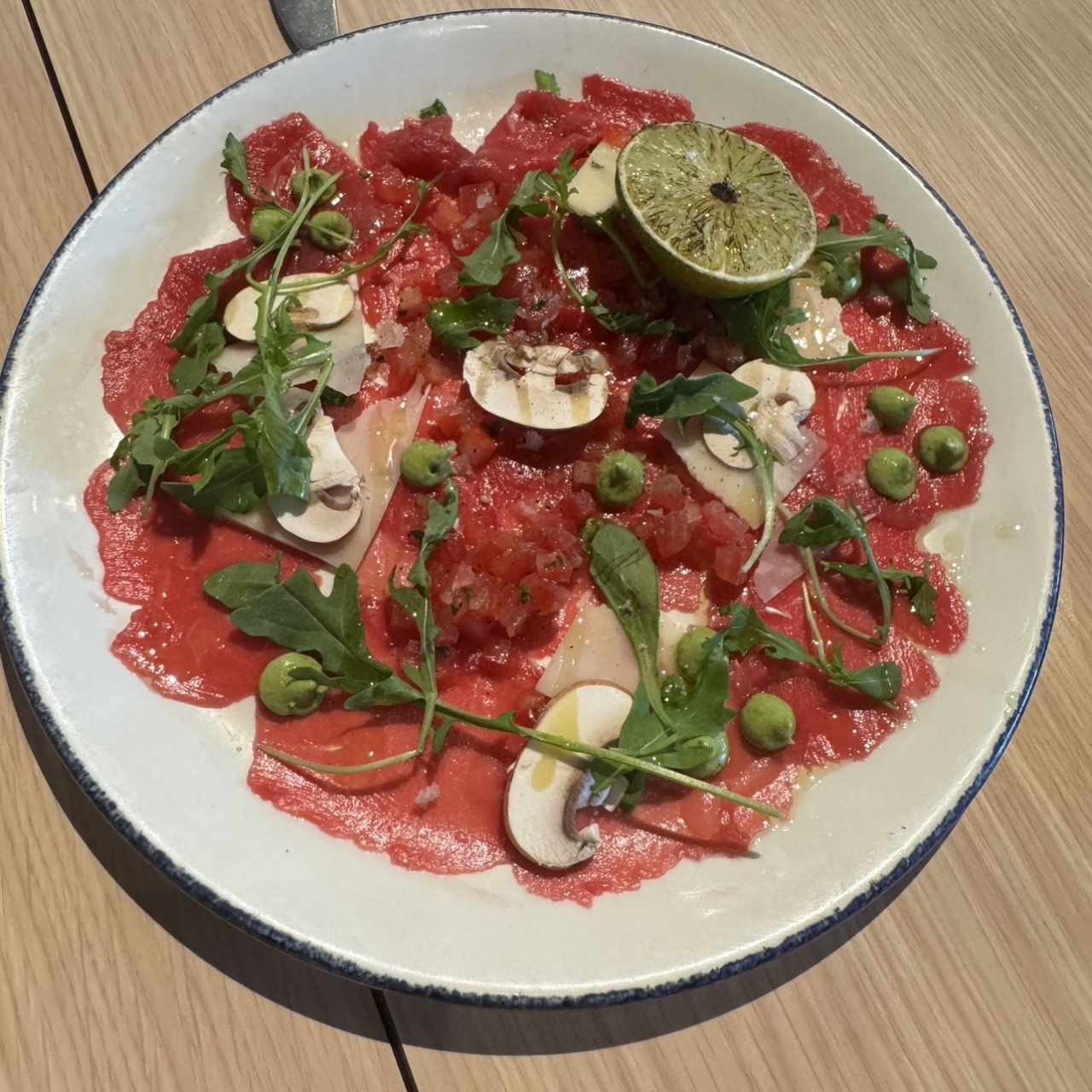 Carpaccio Di Manzo