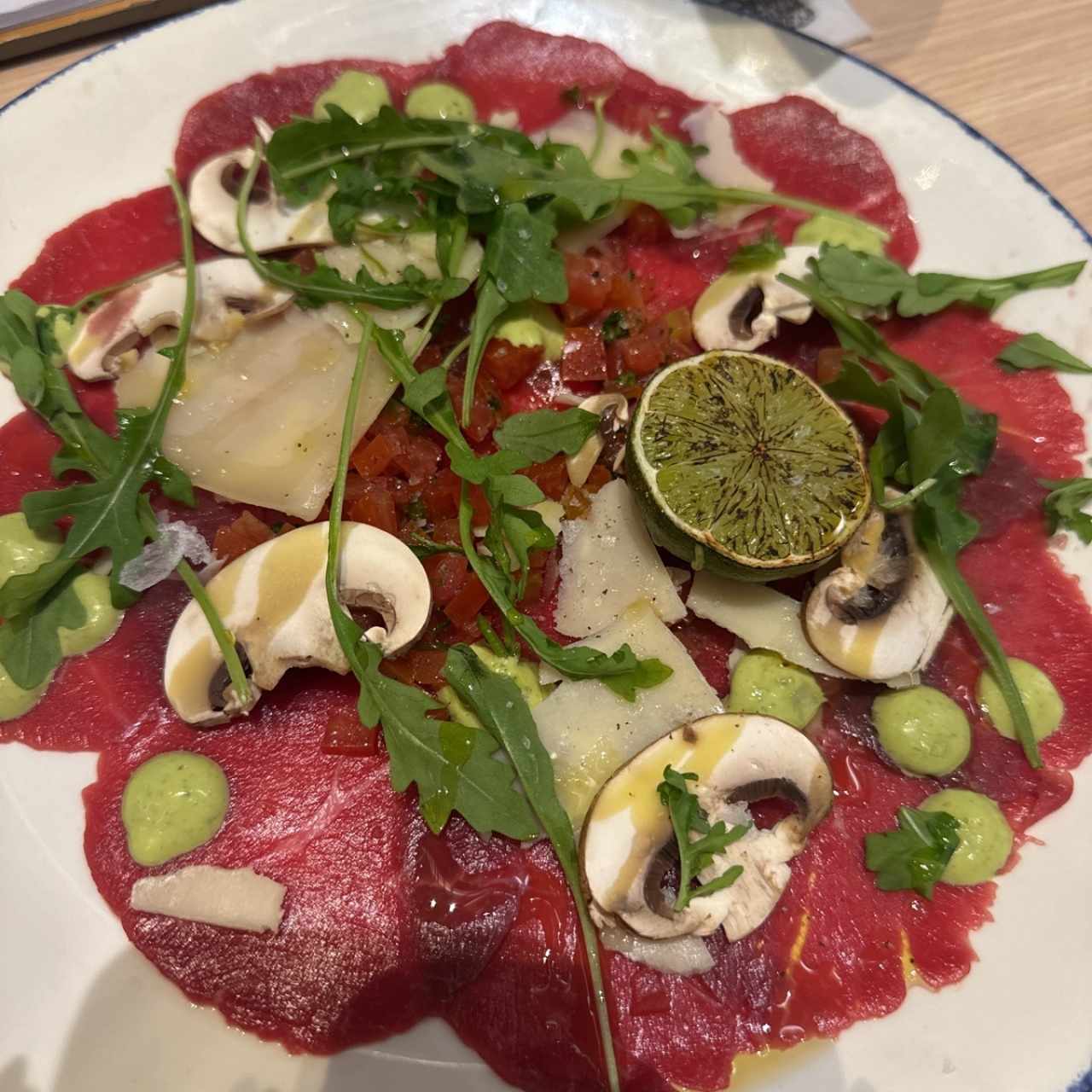 Carpaccio Di Manzo