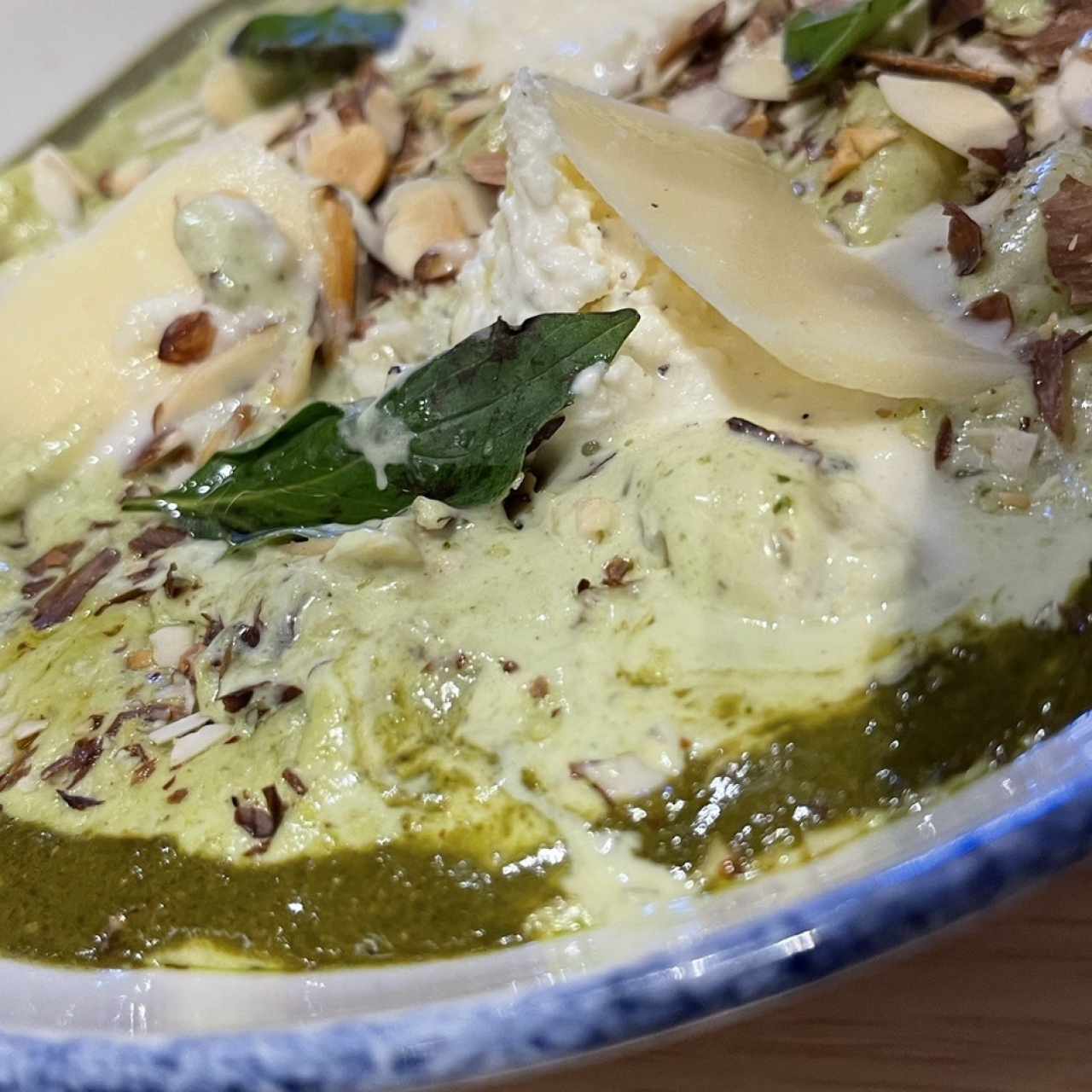 Gnocchi Al Pesto Rustico