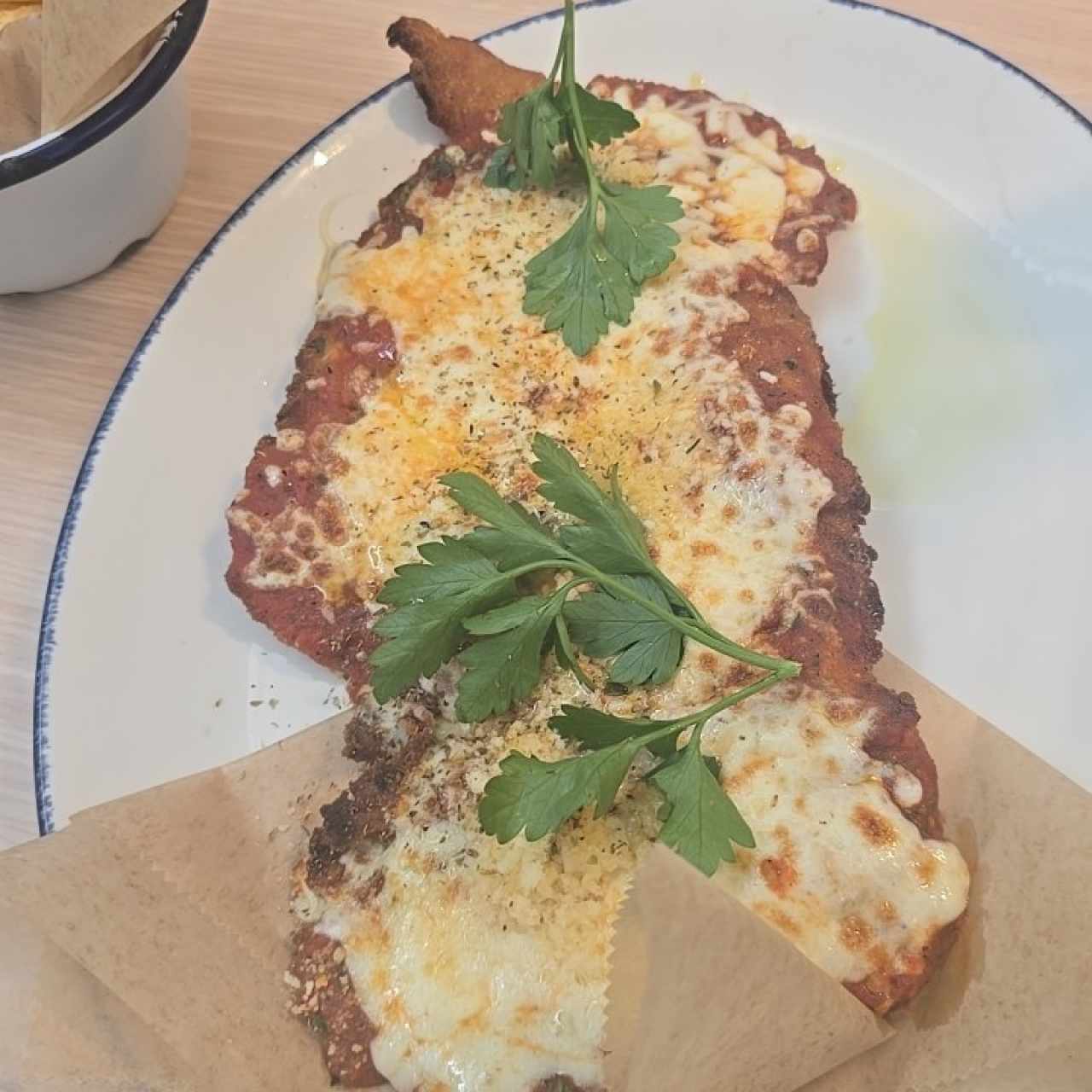 Secondi Piatti - Milanesa de pollo