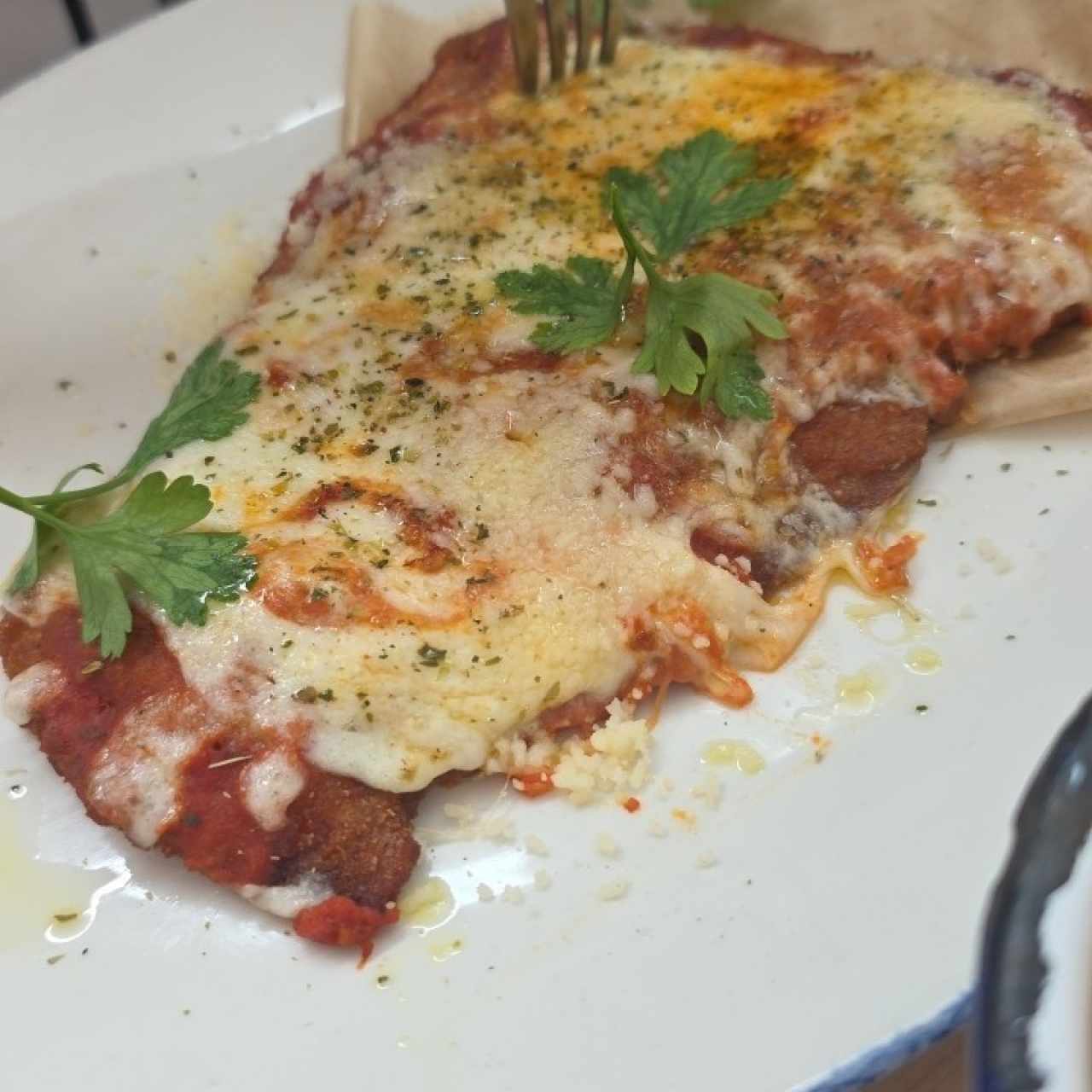 Secondi Piatti - Milanesa de pollo
