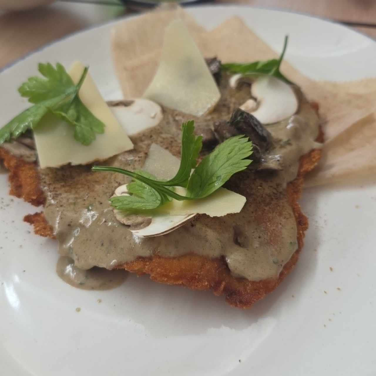 Secondi Piatti - Milanesa de pollo