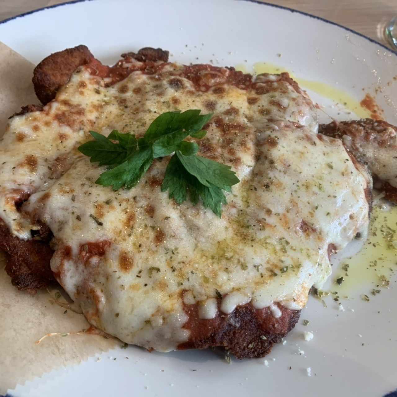 Secondi Piatti - Milanesa de pollo