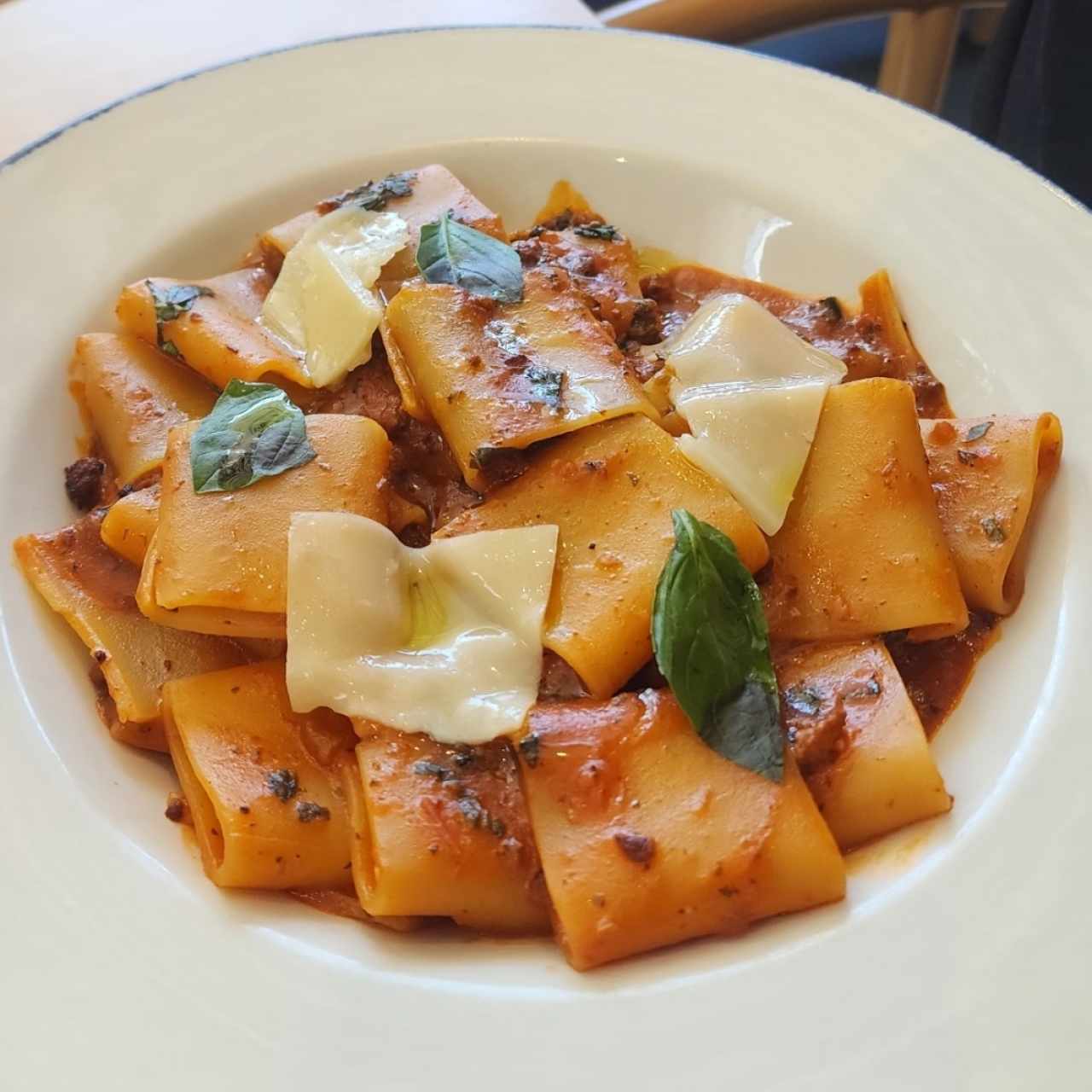 Pastas - Paccheri Alla Bolognesa