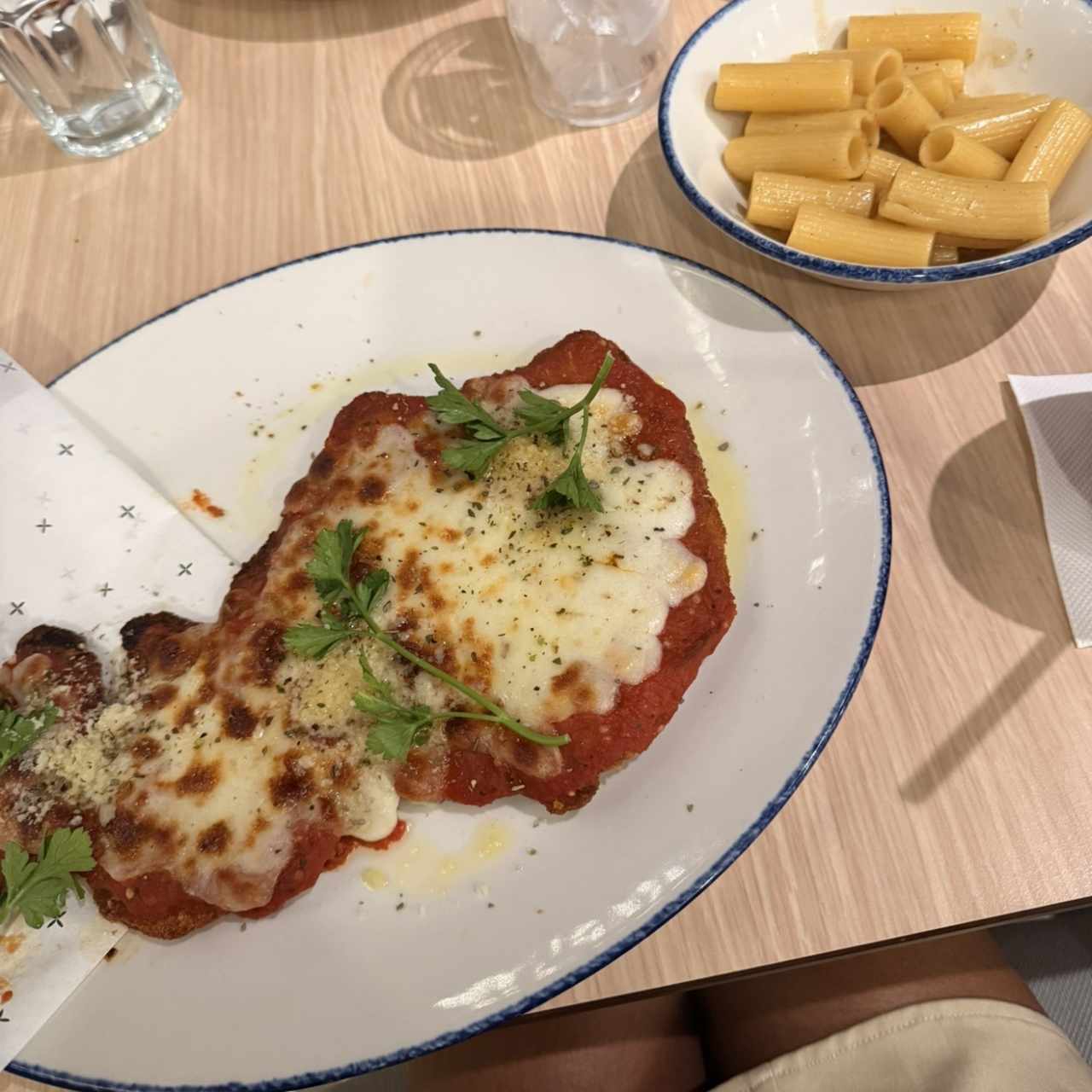 Secondi Piatti - Milanesa de pollo