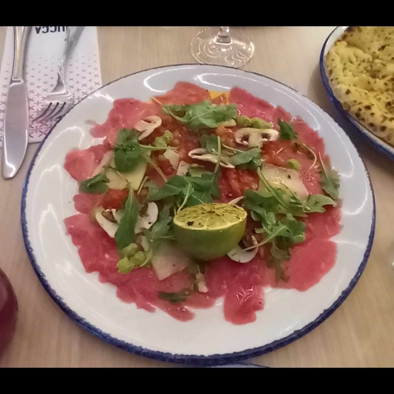 Carpaccio Di Manzo