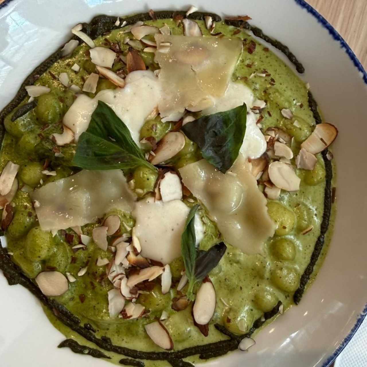 Gnocchi Al Pesto Rustico