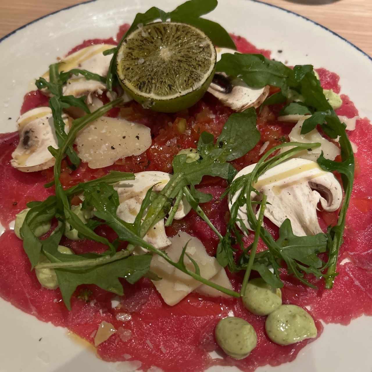Carpaccio Di Manzo