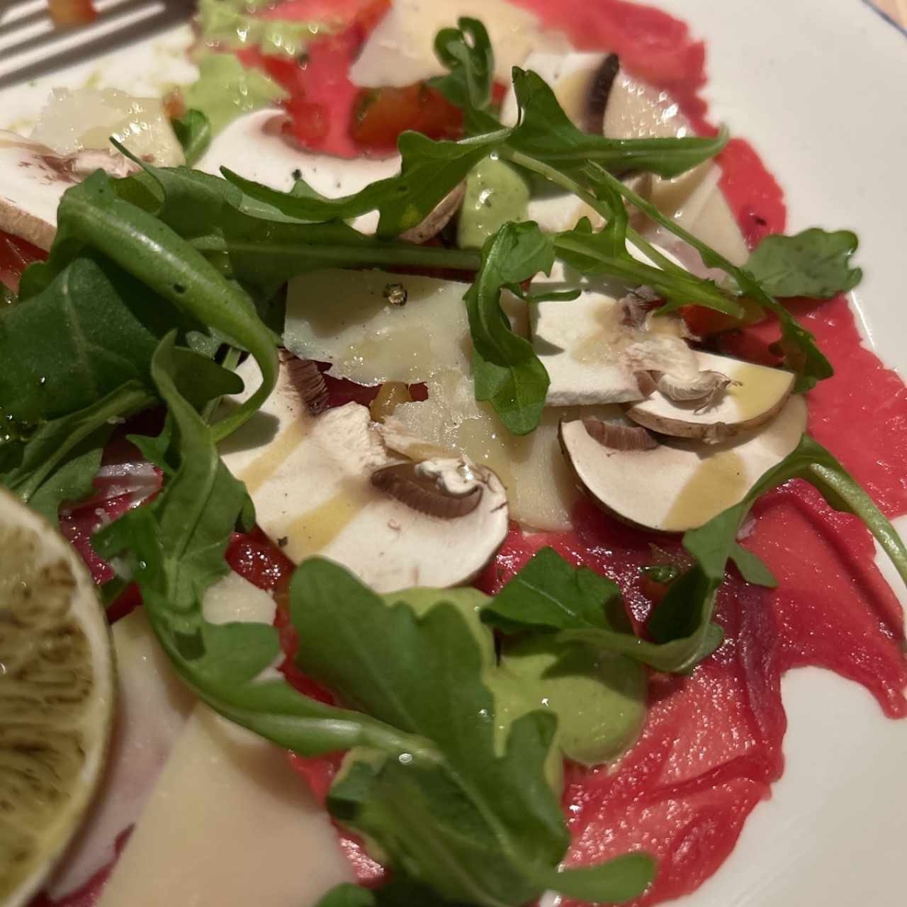 Carpaccio Di Manzo