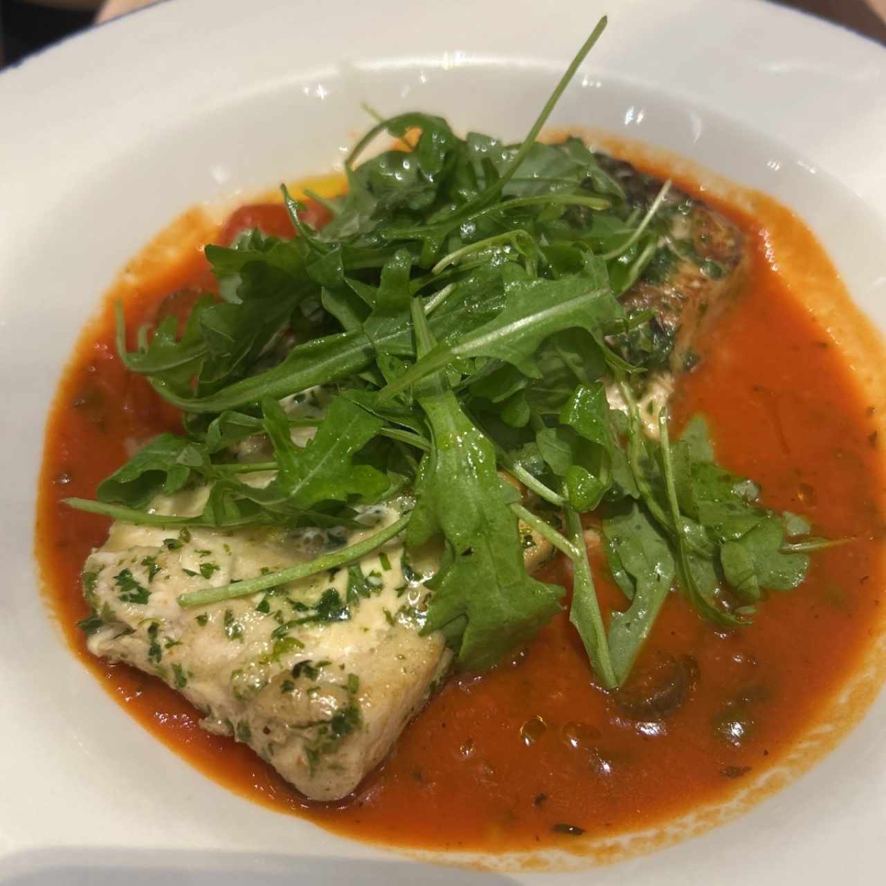 Corvina a La Livornesa