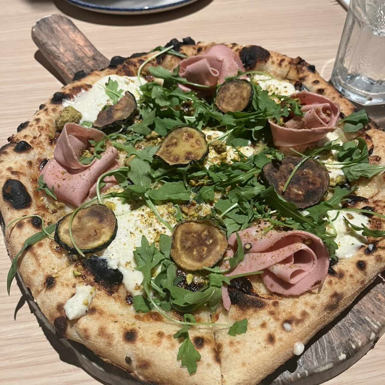 Pizzas Extraordinarias - Motadella e Pistacchio