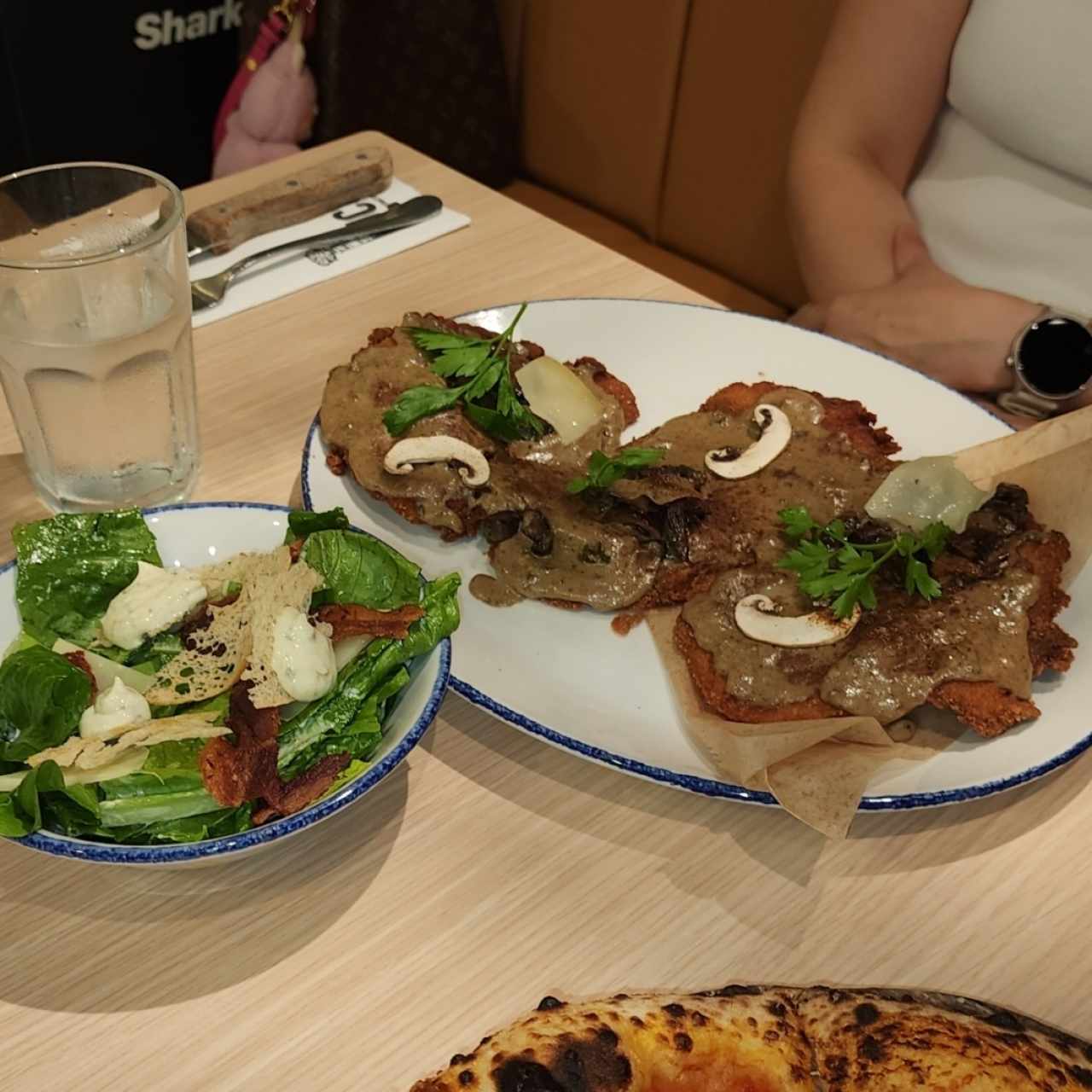 Secondi Piatti - Milanesa de pollo