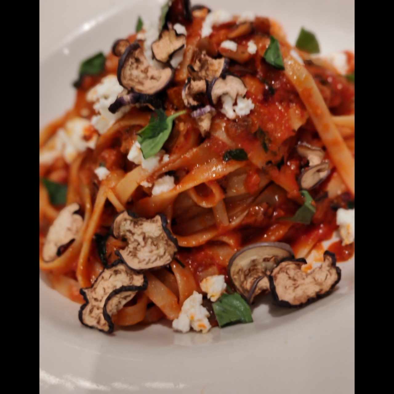 Spaghetti Alfredo e Prosciutto