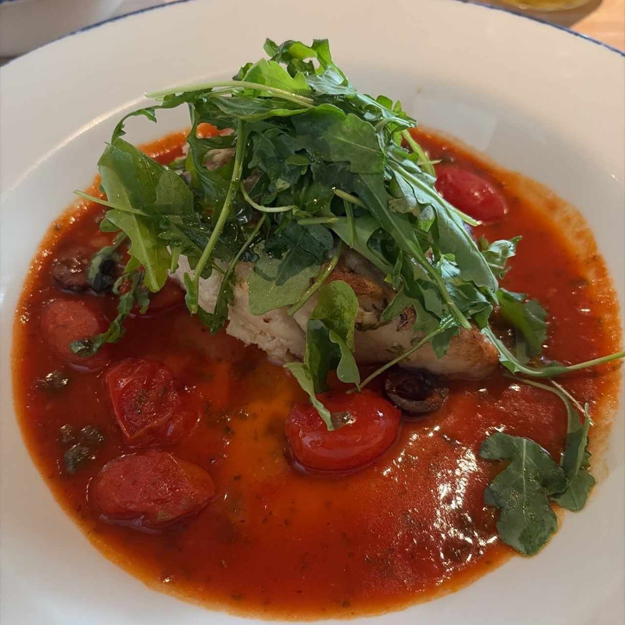 Corvina a La Livornesa