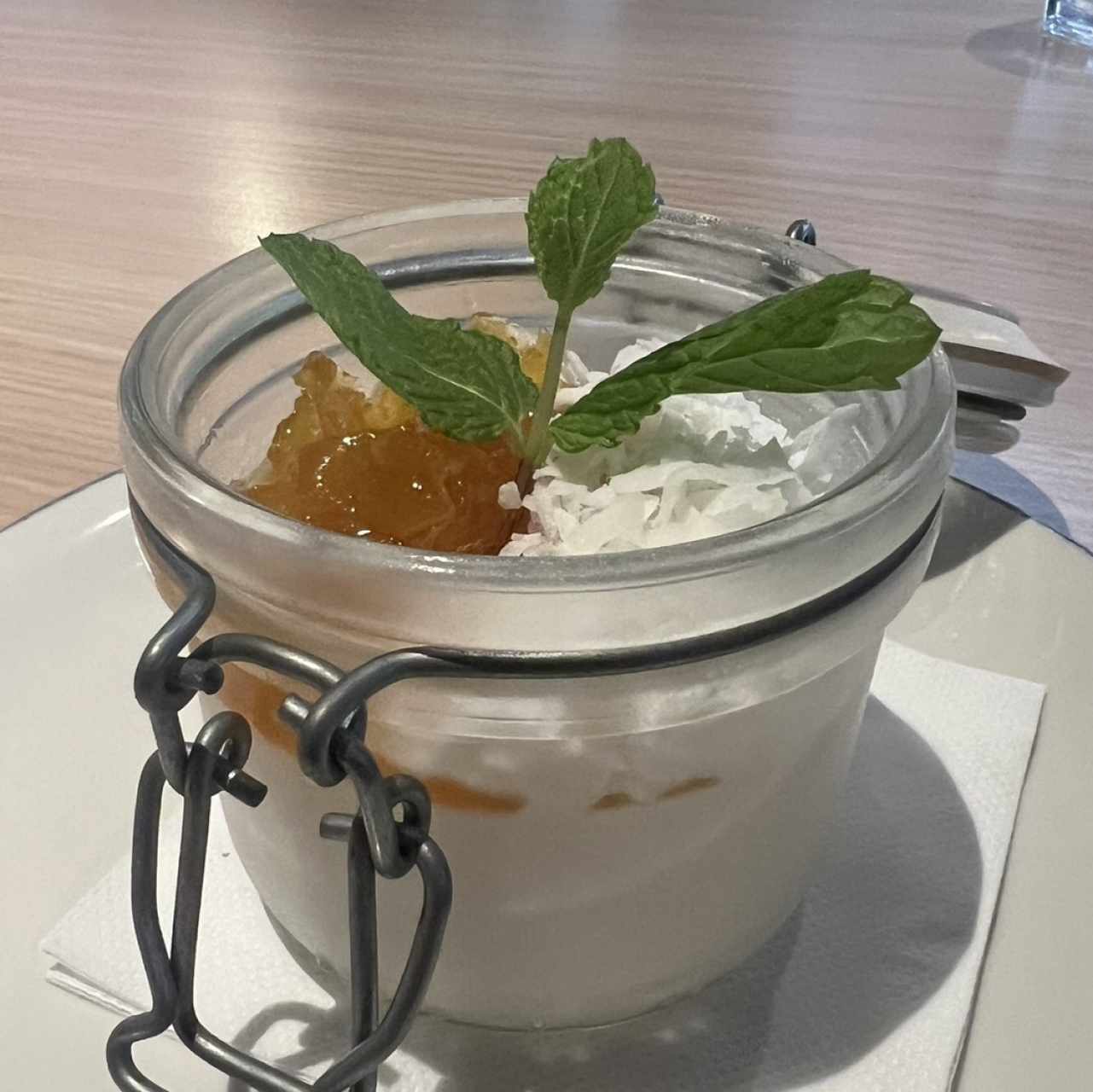 Panacotta de Piña colada